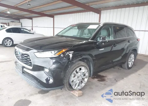 2021 Toyota Highlander Hybrid Limited from USA, damaged, VIN 5TDYARAH1MS004697